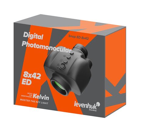 Levenhuk Kelvin Snap ED 8x42 digitálny fotomonokulár, image-2