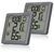 Sada termo-hygrometrov BRESSER Climate Smile – 2 ks