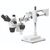 Euromex Zoom-stereomikroskop NZ.1903-B, 6.7–45x, dvojramenný stojan, základová doska, trinokulárny