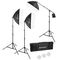 LED denný set BRESSER BR-230B so softboxmi