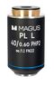 Objektív MAGUS 40HP, 40х/0,60 Plan L fáza PHP2 ∞/1,2 WD 3,5 mm