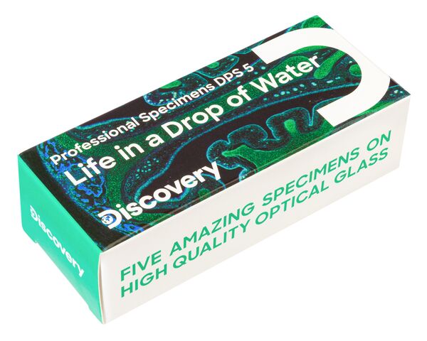 Sada mikropreparátov Discovery Prof DPS 5. Život v kvapke vody