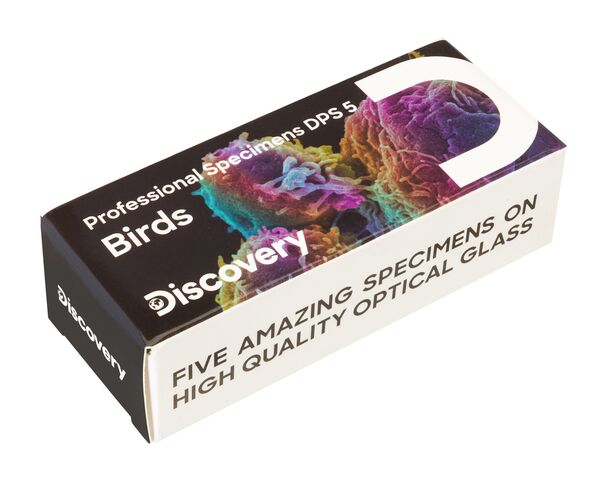 Sada mikropreparátov Discovery Prof DPS 5. Vtáky