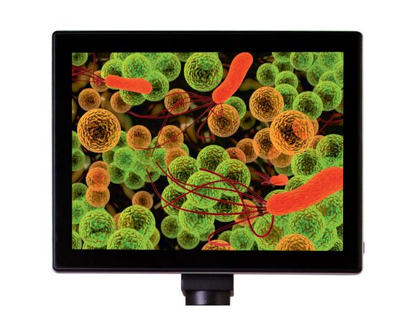 Mikroskopický digitálny fotoaparát Levenhuk 5M s LDC obrazovkou 9,4"