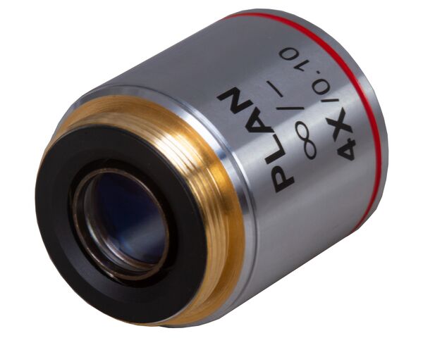 Levenhuk MED 4x Infinity Plan Achromatic Objective, image-2