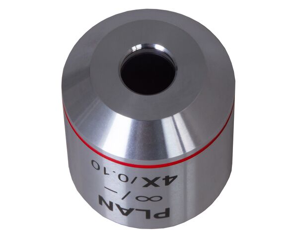 Levenhuk MED 4x Infinity Plan Achromatic Objective, image-3