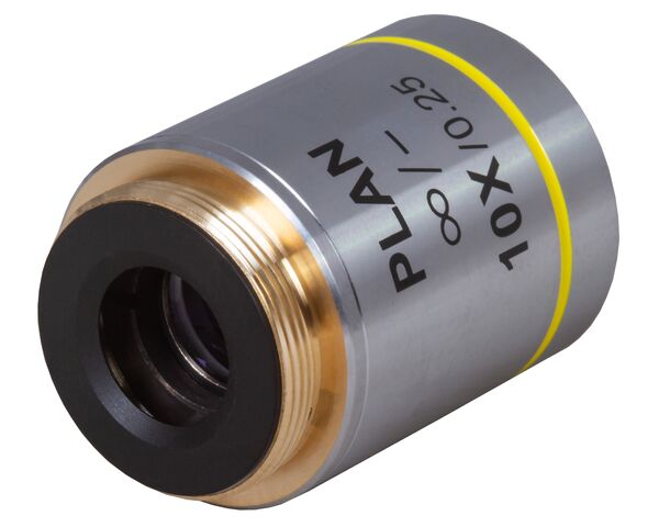 Levenhuk MED 10x Infinity Plan Achromatic Objective, image-2