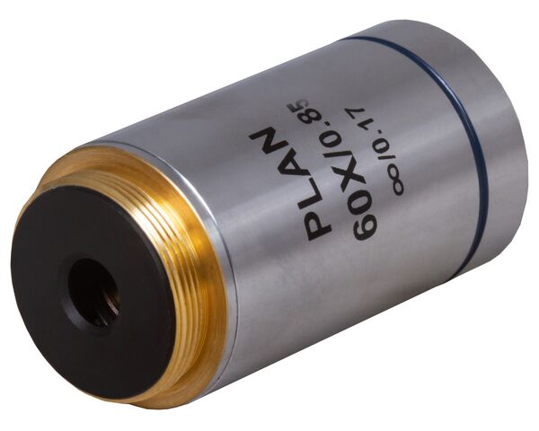 Levenhuk MED 60x Infinity Plan Achromatic Objective, image-2