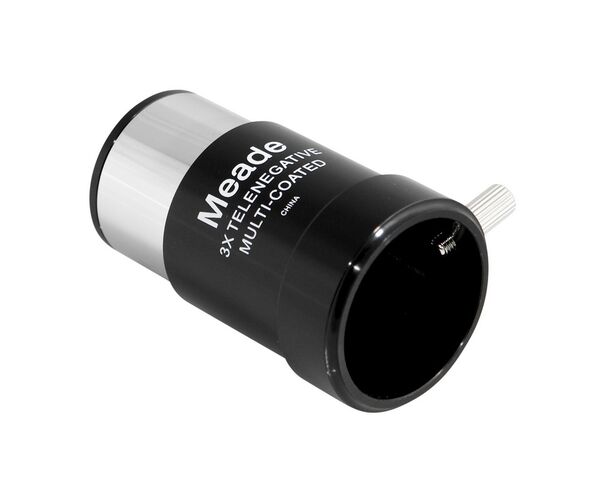 Meade Series 4000 #128 3x Short-Focus Barlow Lens 1.25", image-2