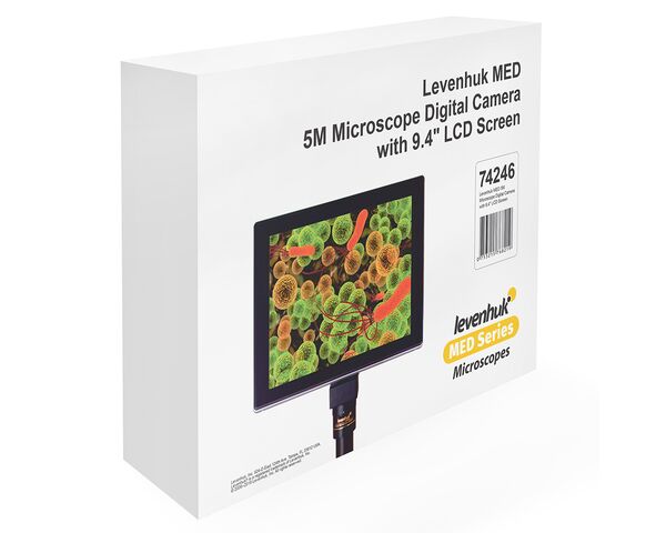 Mikroskopický digitálny fotoaparát Levenhuk 5M s LDC obrazovkou 9,4", image-11