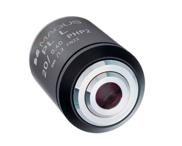 Objektív MAGUS 20HP, 20х/0,40 Plan L fáza PHP2 ∞/1,2 WD 8,0 mm, image-2