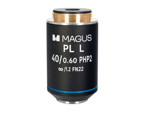 Objektív MAGUS 40HP, 40х/0,60 Plan L fáza PHP2 ∞/1,2 WD 3,5 mm