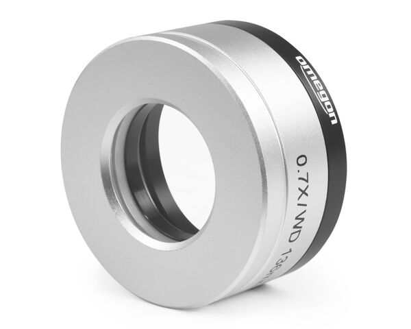 Omegon Objektiv Mikroskop-Vorsatzlinse 0.7x mit Adapter