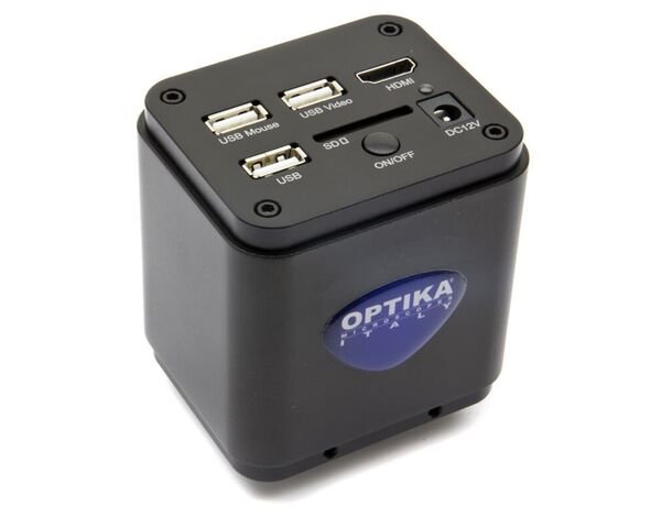 Kamera Optika C-HP4, farebná, CMOS, 1/1,8 palca, 2,0x2,0 µm, 30 snímok za sekundu, 4K, HDMI, 8Mp