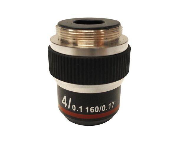 Optika Objektiv 4x/0.10, hochkontrast, M-137