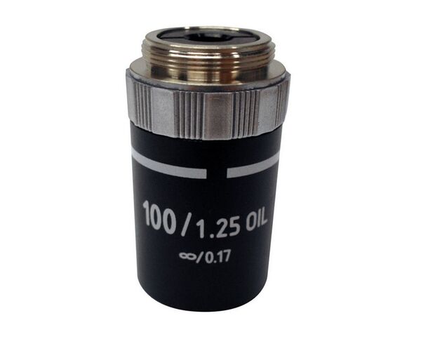 Objektív Optika M-148, 100x, E-Plan, IOS