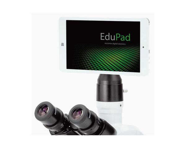 Euromex EduPad-12 Kamera, farebná, CMOS, 1/2,3", 1,33 µm, 12 MP, USB 2.0, 8 Zoll Tablet