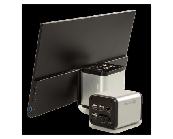 Kamera Euromex VC.3043 HDS, UHD, 8,3 MP, 1/1,8", farebný snímač 4K, 13-palcový dotykový displej, 30 snímok za sekundu HDMI, 20 snímok za sekundu USB