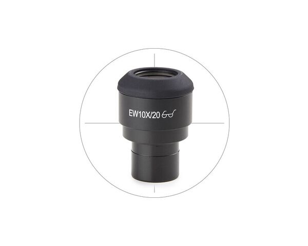 Euromex merací okulár IS.6010-C, WF10x/20 mm Ø 23,2 mm, kríž, (iScope)
