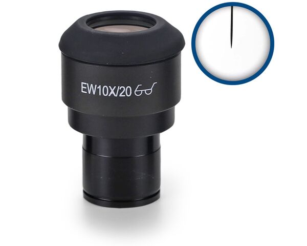 Euromex Messokular IS.6010-P, WF10x/20, ukazovateľ, mikrom., Ø 23,2 mm (iScope)