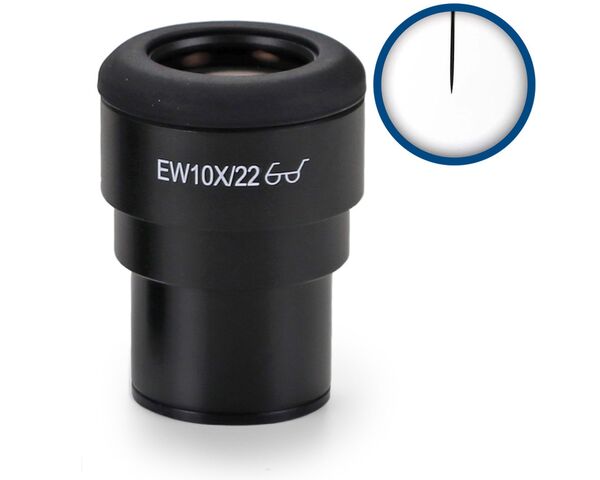 Euromex merací okulár IS.6210-P, WF 10x/22, ukazovateľ, Ø 30 mm (iScope)