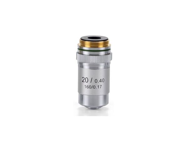 Objektív Euromex 20x/0,40 achro, DIN, EC.7020 (EcoBlue)