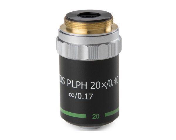 Euromex Objektiv 20x/0,40, plán, fáza, nekonečno, BB.7720 (BioBlue.lab)
