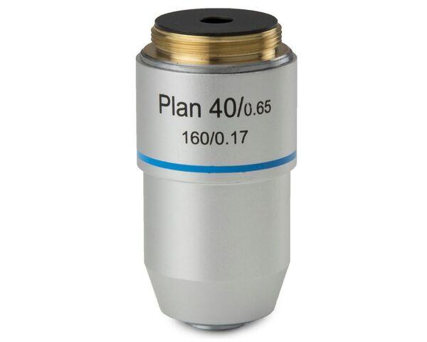 Šošovka Euromex 40x/0,65 plán, pružina, nekonečno, BB.7240 (BioBlue.lab)