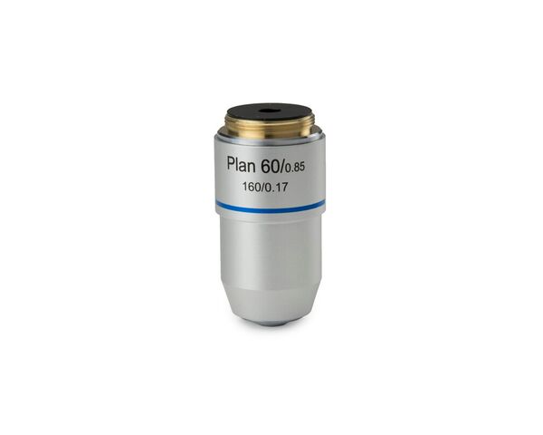 Šošovka Euromex 60x/0,80 plán, pružina, DIN, BB.8860 (BioBlue.lab)