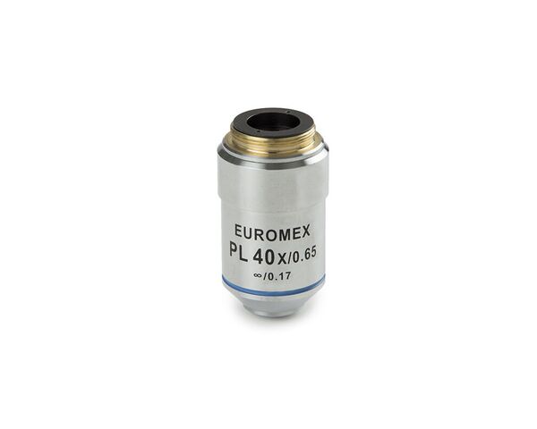 Objektív Euromex AE.3110, S40x/0,65, š. 0,36 mm, PL IOS nekonečno, plochý (Oxion)