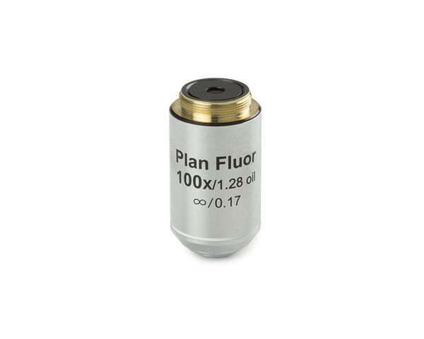 Euromex Objektiv AE.3156, S100x/1,28, š.d. 0,21 mm, PL-FL IOS infinity, plan, poloapochromatický (Oxion)