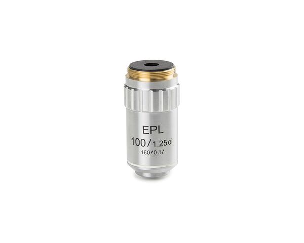 Objektív Euromex BS.7100, E-plan EPL S100x/1,25, ponorný do oleja, š.d. 0,19 mm (bScope)