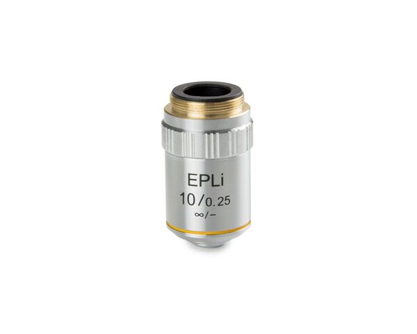 Euromex Objektiv BS.8210, E-plan EPLi 10x/0,25 IOS (s korekciou na nekonečno), š.d. 5,95 mm (bScope)