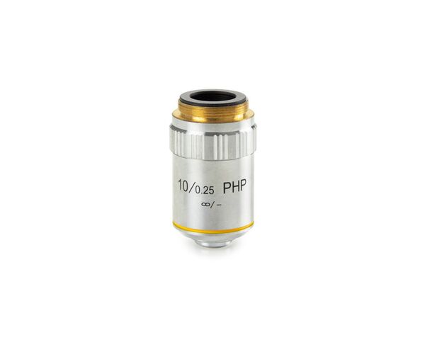 Euromex Objektiv BS.8510, E-Plan Phase EPLPHi 10x/0,25 IOS (s korekciou na nekonečno), š.d. 5,95 mm (bScope)
