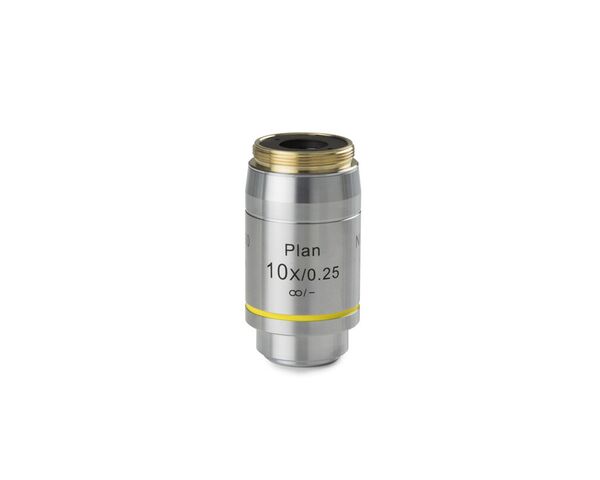 Objektív Euromex DX.7210, 10x/0,25 Pli, plan, nekonečno, š. 10,2 mm (Delphi-X)