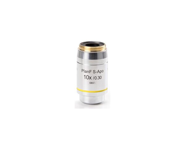 Objektív Euromex DX.7310, 10x/0,30 PLi APO, plan semi-apo, nekonečno, Fluarex , š. 8,1 mm (Delphi-X)