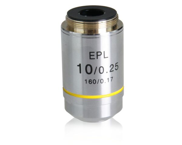 Objektív Euromex IS.7110, 10x/0,25, wd 5,5 mm, E-plan EPL (iScope)
