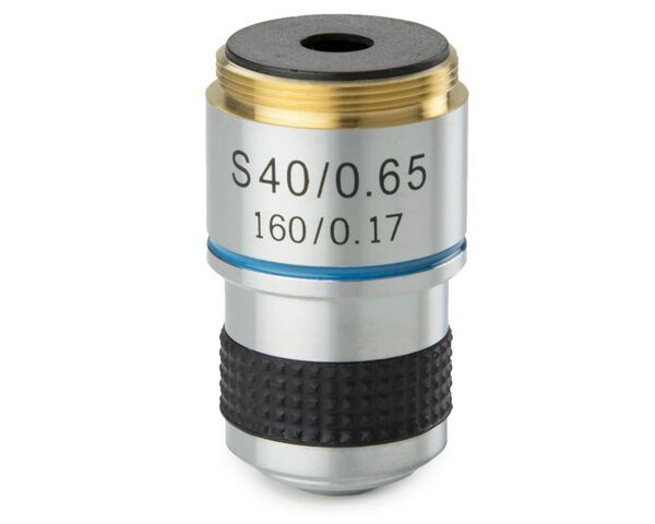 Objektív Euromex MB.7040, DIN, achromatický, SP40x/0,65 (MicroBlue)