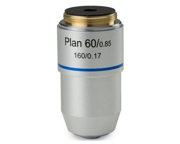 Euromex šošovka S100x/1,25 plán, pružina, olej, DIN, BB.8800 (BioBlue.lab)
