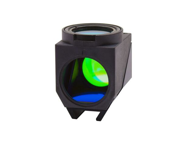 Optika LED fluorescenčná kocka (LED + sada filtrov) pre IM-3LD4, M-1233, UV LED emisia 365nm, Ex filter 325-375, Dich 415, Em 435LP
