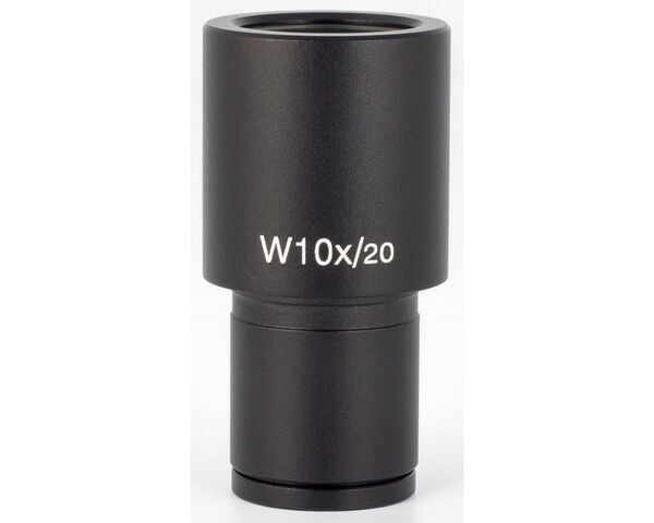 Motic Messokular Mikrometer Okular WF10X/20mm, 10mm /100, Fadenkreuz (RedLine200)