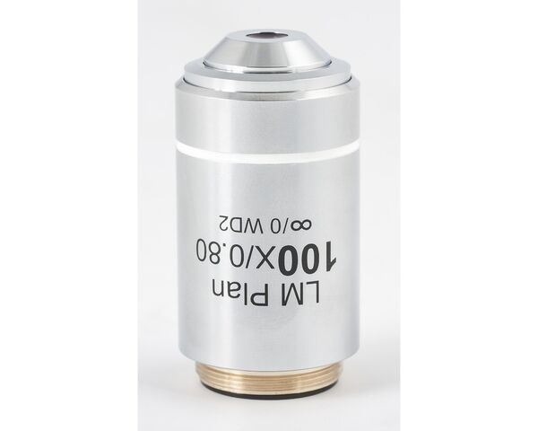 Motic Objektiv 100x/0,8 (AA=2mm), CCIS LM Plan achromat.