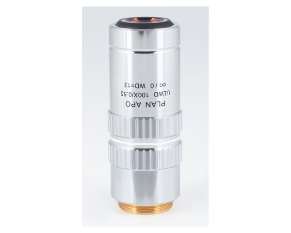 Motic Objektiv Plan Apochromat objective ULWD PLAN APO 100X/0.550 (WD=13mm)