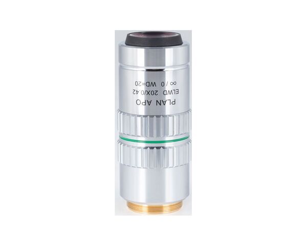 Motic Objektiv Plan apochromat. objective ELWD 20X/0.420 (wd:20mm)