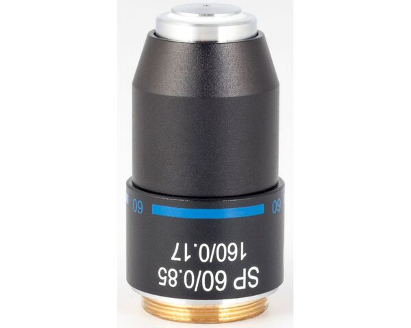Motic Objektiv SP semiplan achro,  60X/0.85, S, w.d=0.1mm (RedLine200)
