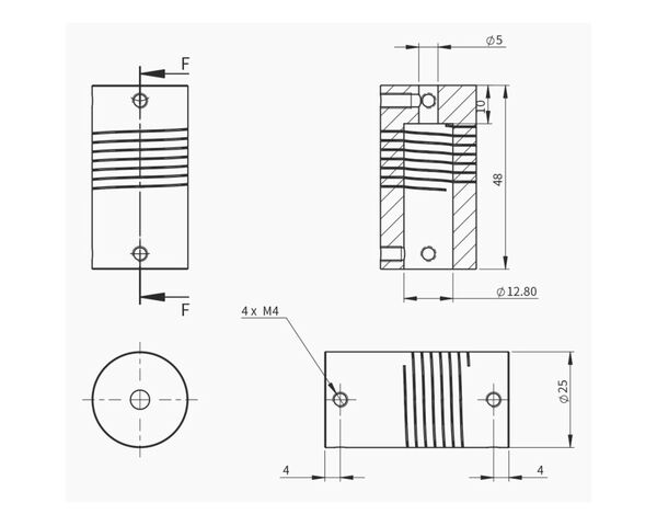 ZWO Adaptér pre motorové ostrenie EAF, image-4