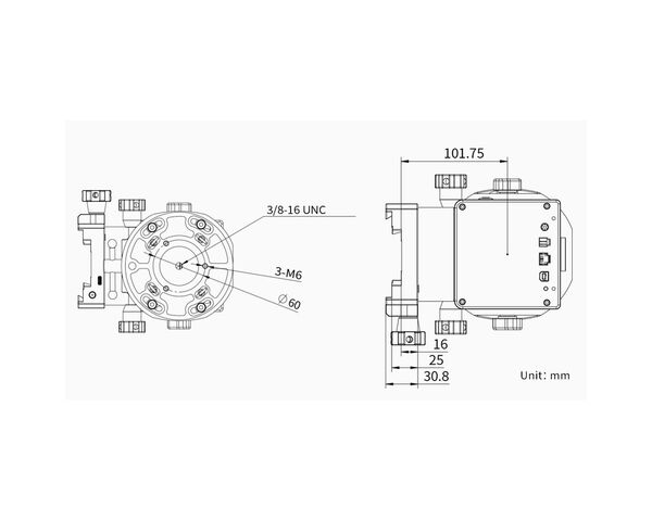 ZWO AM7 Harmonic Equatorial + statív TC40 Montáž, image-3