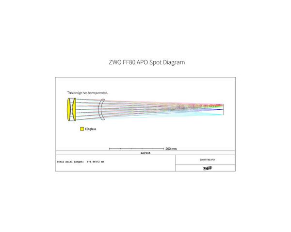 ZWO FF80 Apochromatický refraktor, image-10