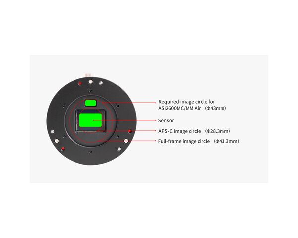 ZWO ASI 2600 MC-Air Color Astronomická kamera, image-8