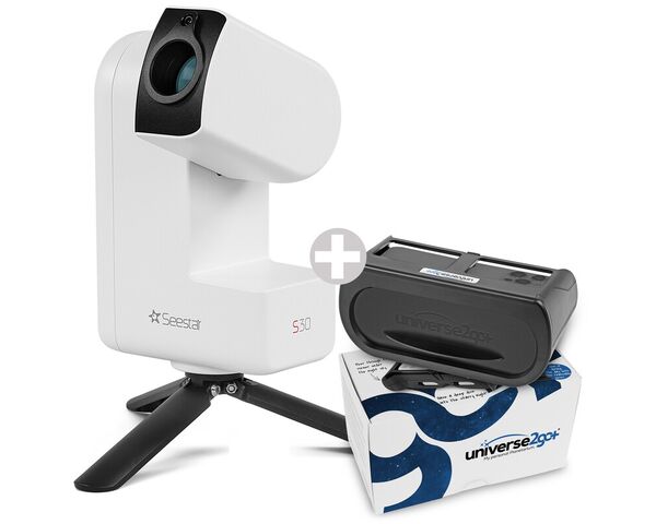 ZWO Seestar S30 Smart teleskop + Universe2go+